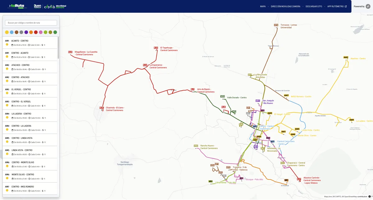 Zamora impulsa la movilidad con una nueva web de transporte público