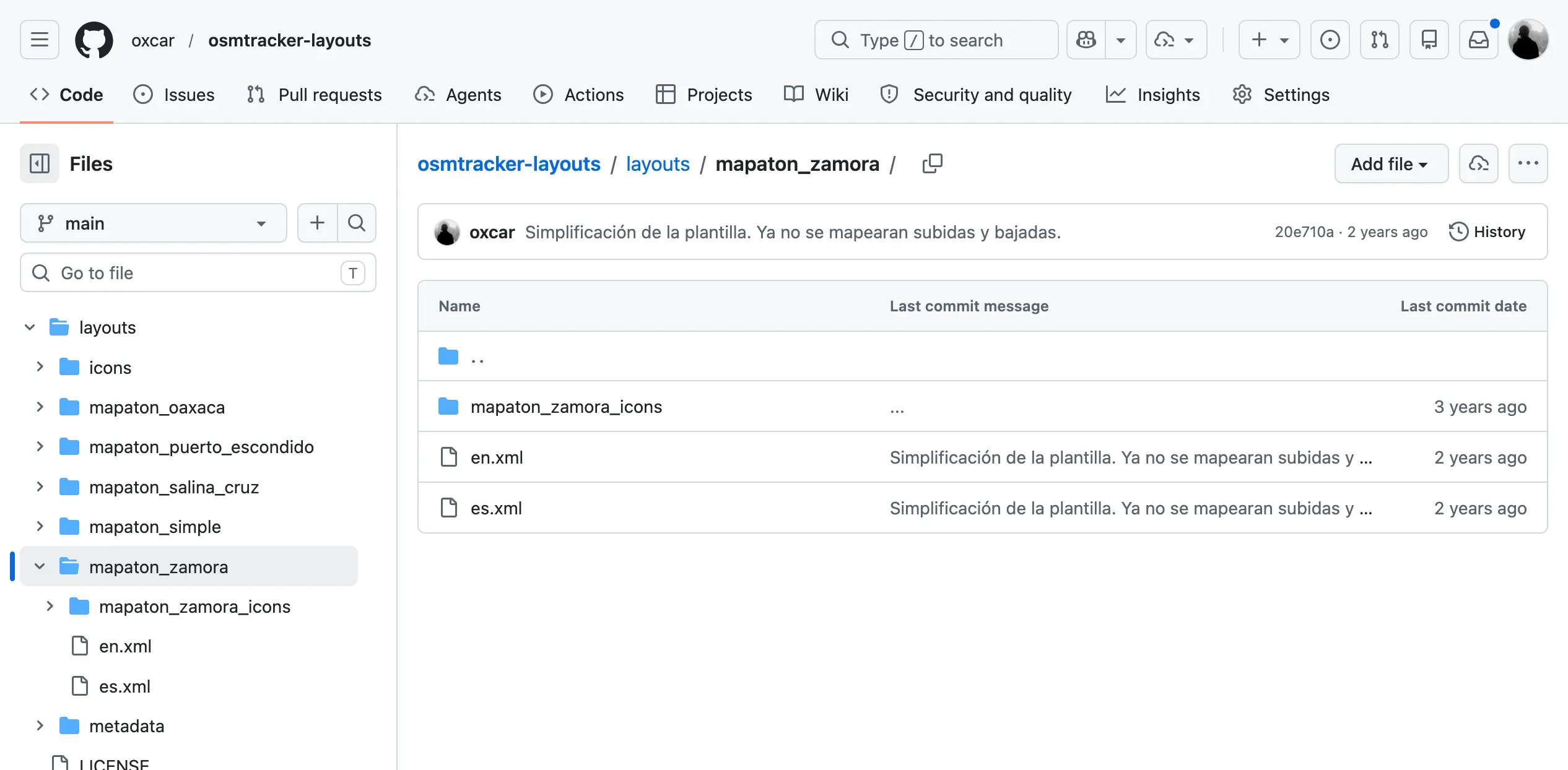 Archivos necesarios